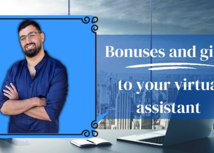 Bonuses and gifts to your virtual assistant - MAIN